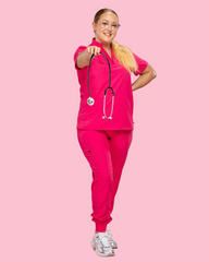 Lotus Ease Scrub Top