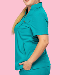 Lotus Ease Scrub Top